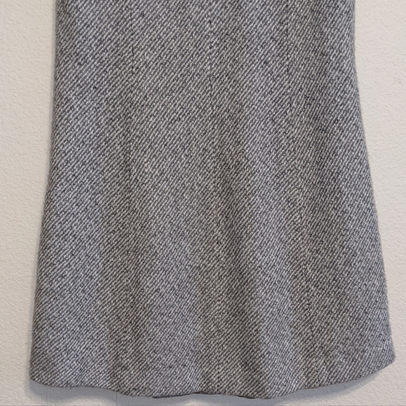 Michael Kors Viscose Blend Gray-white shift mini Dress Size Large EUC - Picture 3 of 8